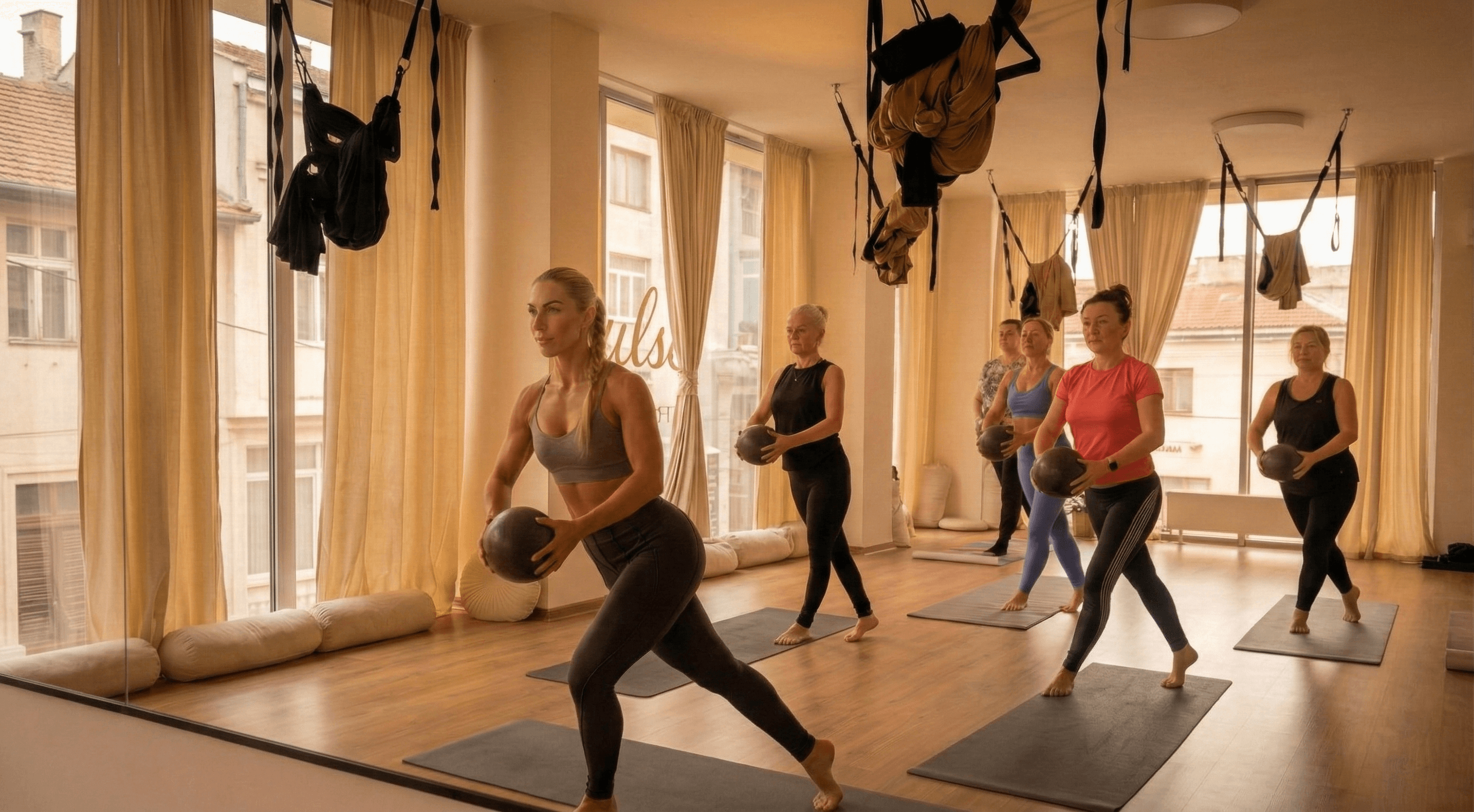 Въздушна зона и успокояващи детайли